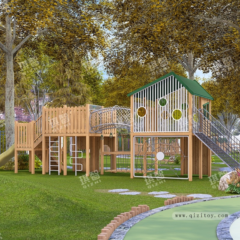 Wooden House Combo - B